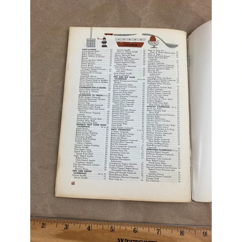 1958 Good Housekeeping's Casserole Cookbook